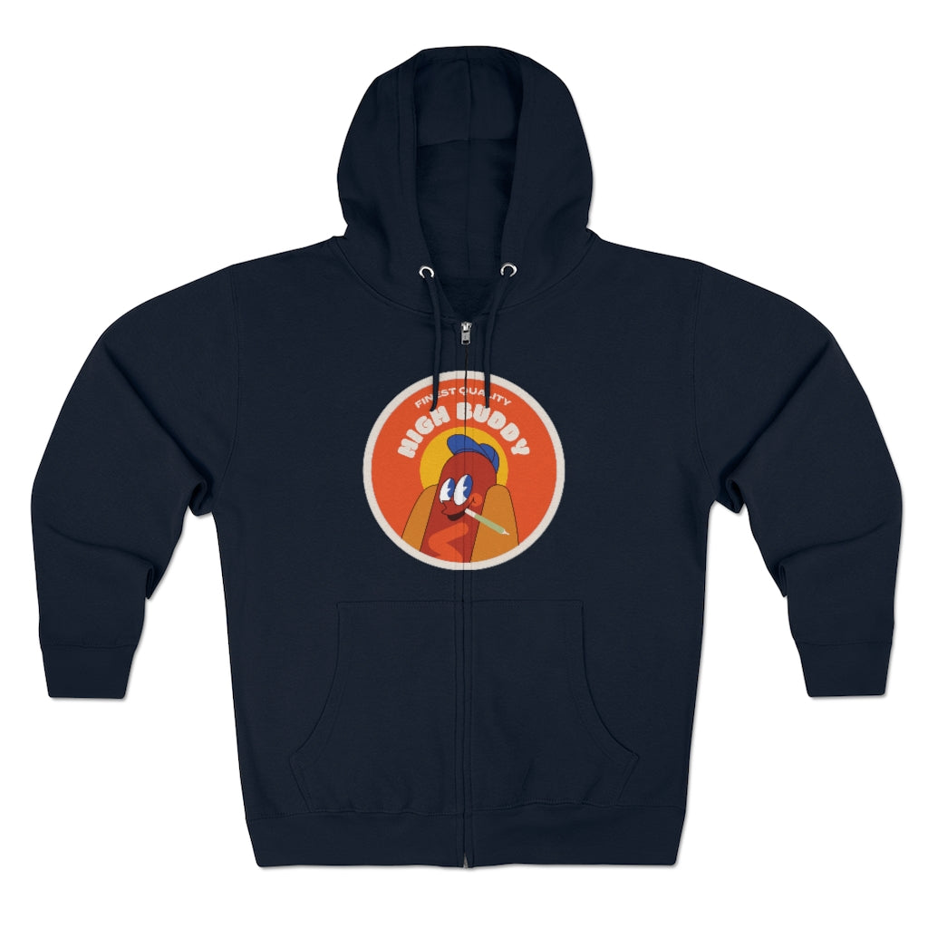 Hot Dog Joint Zip-Up Hoodie