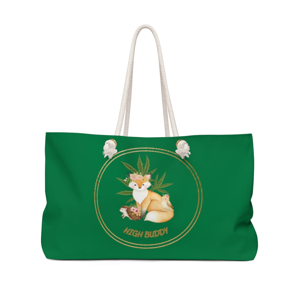 Forest Friends Weekender Bag (Green)