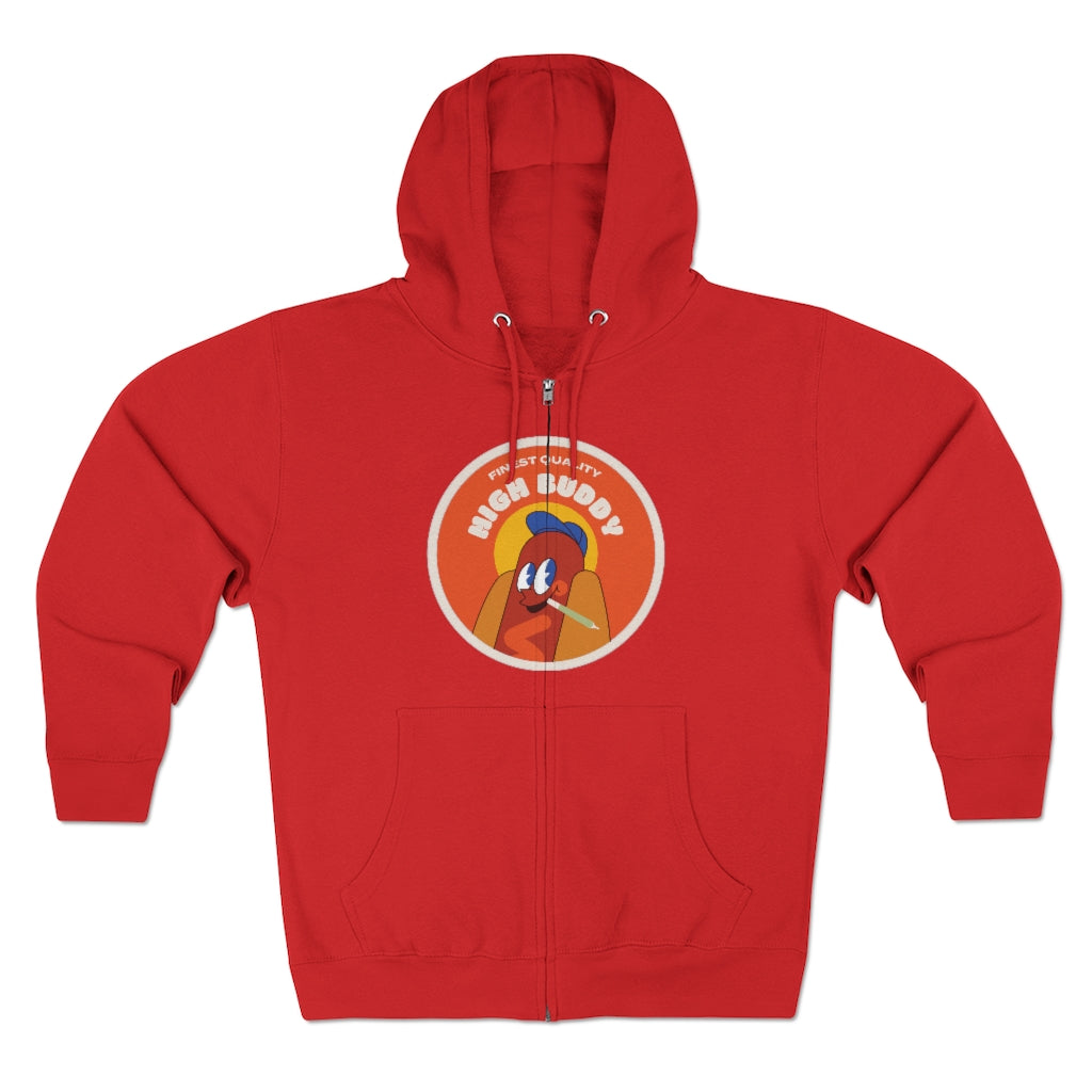 Hot Dog Joint Zip-Up Hoodie