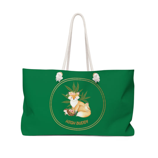 Forest Friends Weekender Bag (Green)