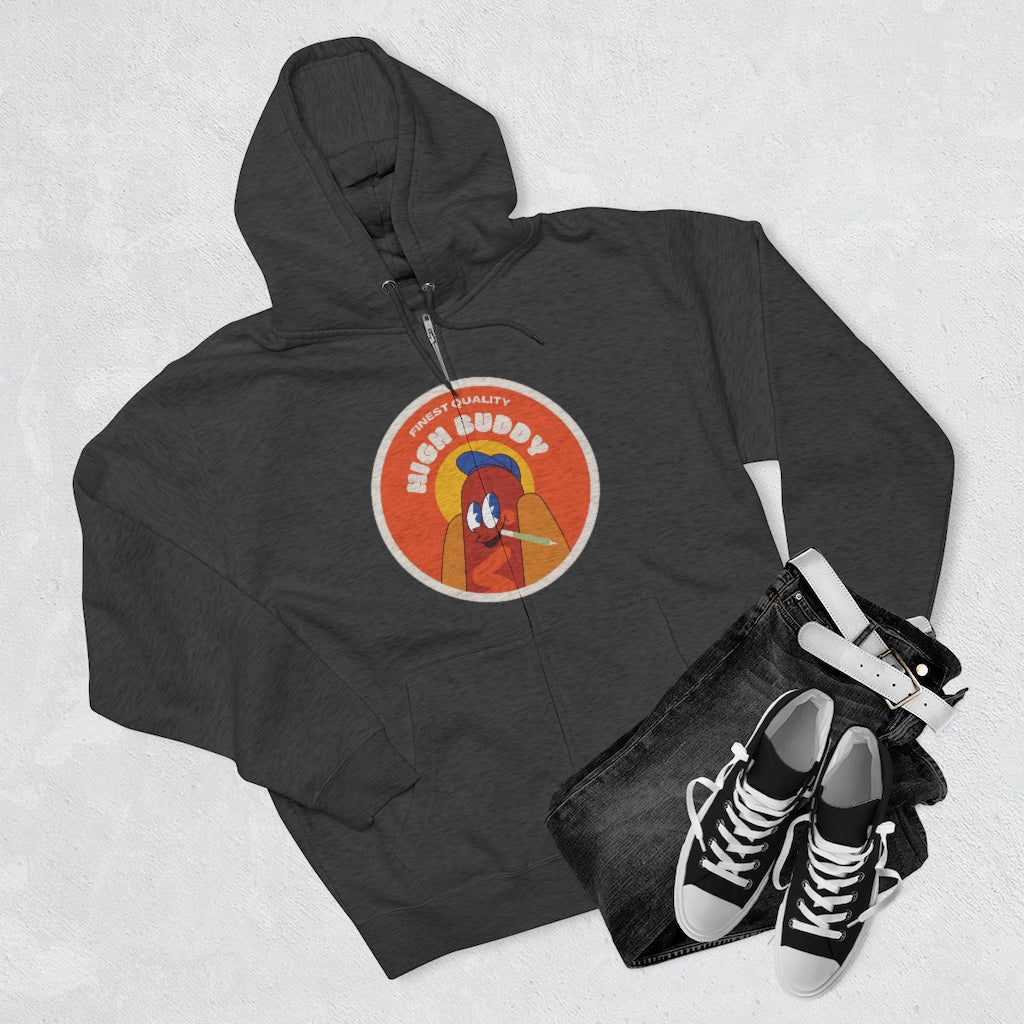 Hot Dog Joint Zip-Up Hoodie