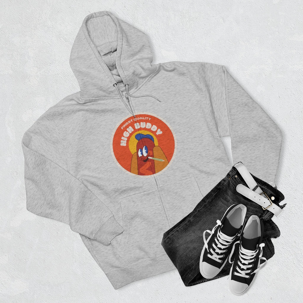 Hot Dog Joint Zip-Up Hoodie