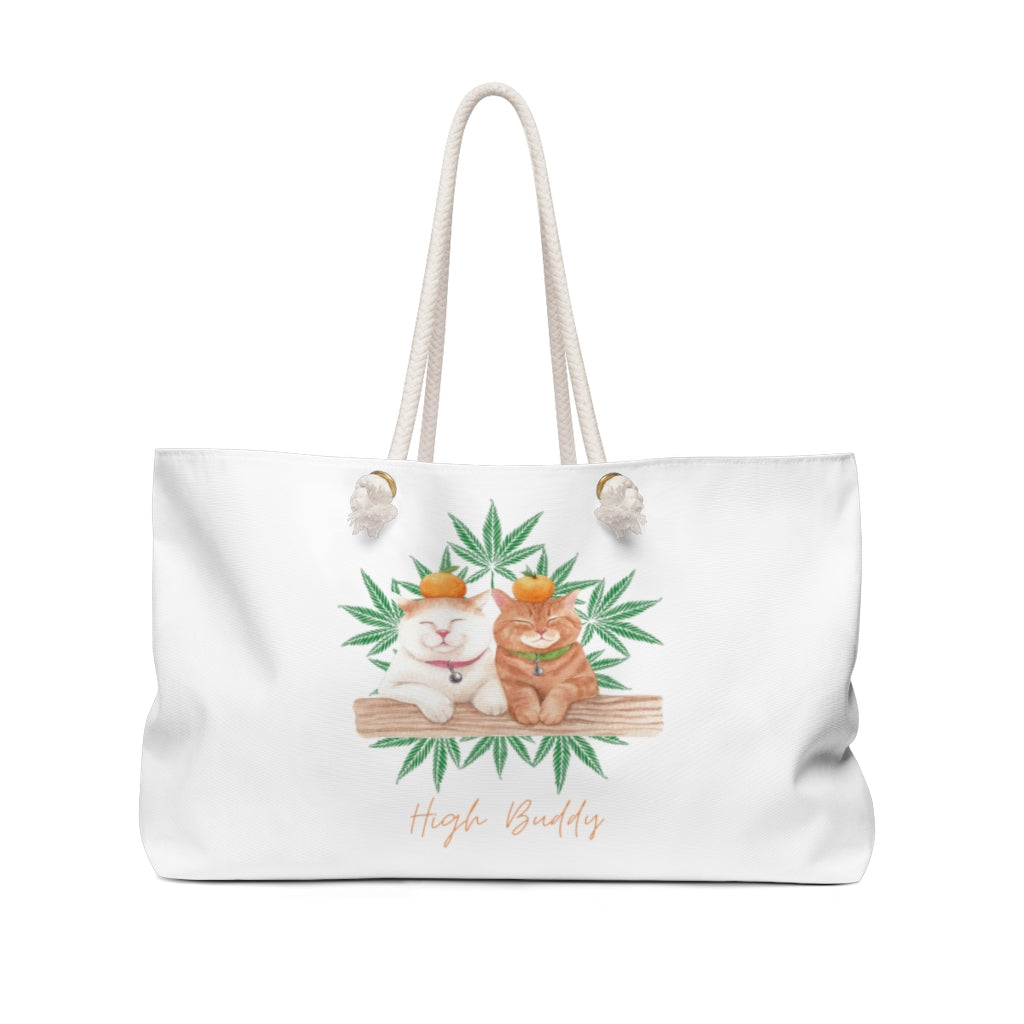 Cats Love Plants Weekender Bag