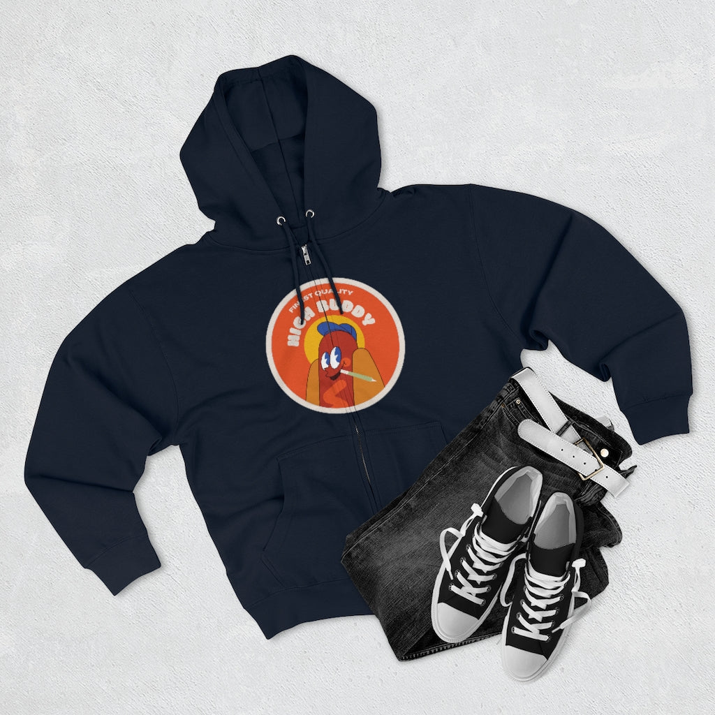 Hot Dog Joint Zip-Up Hoodie