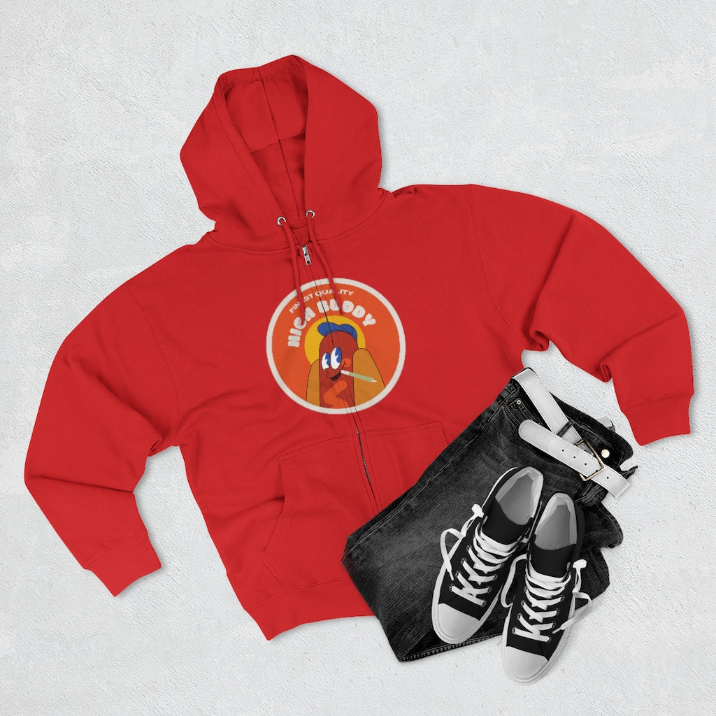 Hot Dog Joint Zip-Up Hoodie