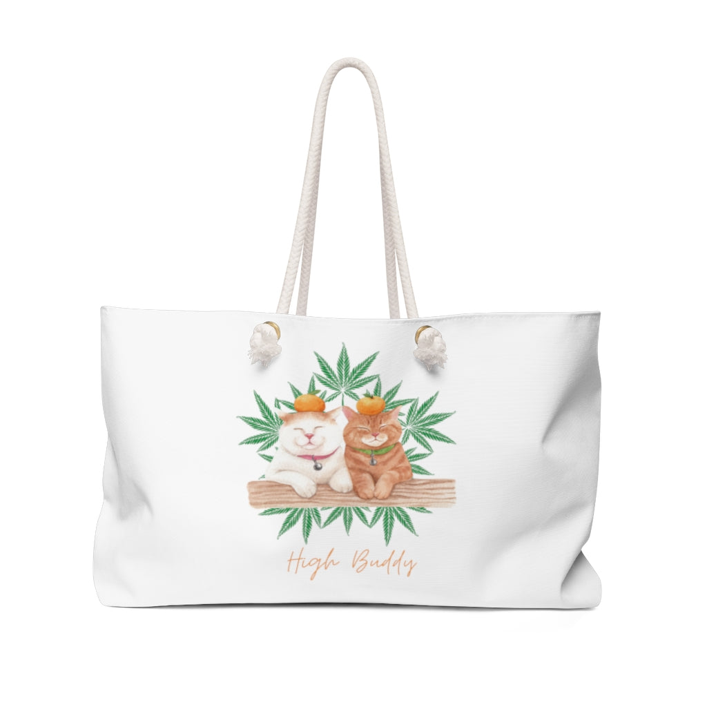 Cats Love Plants Weekender Bag