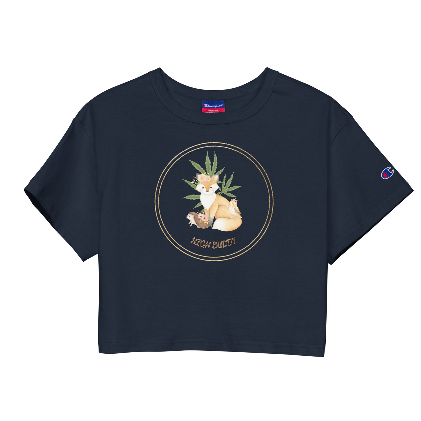 Forest Friends Crop Top