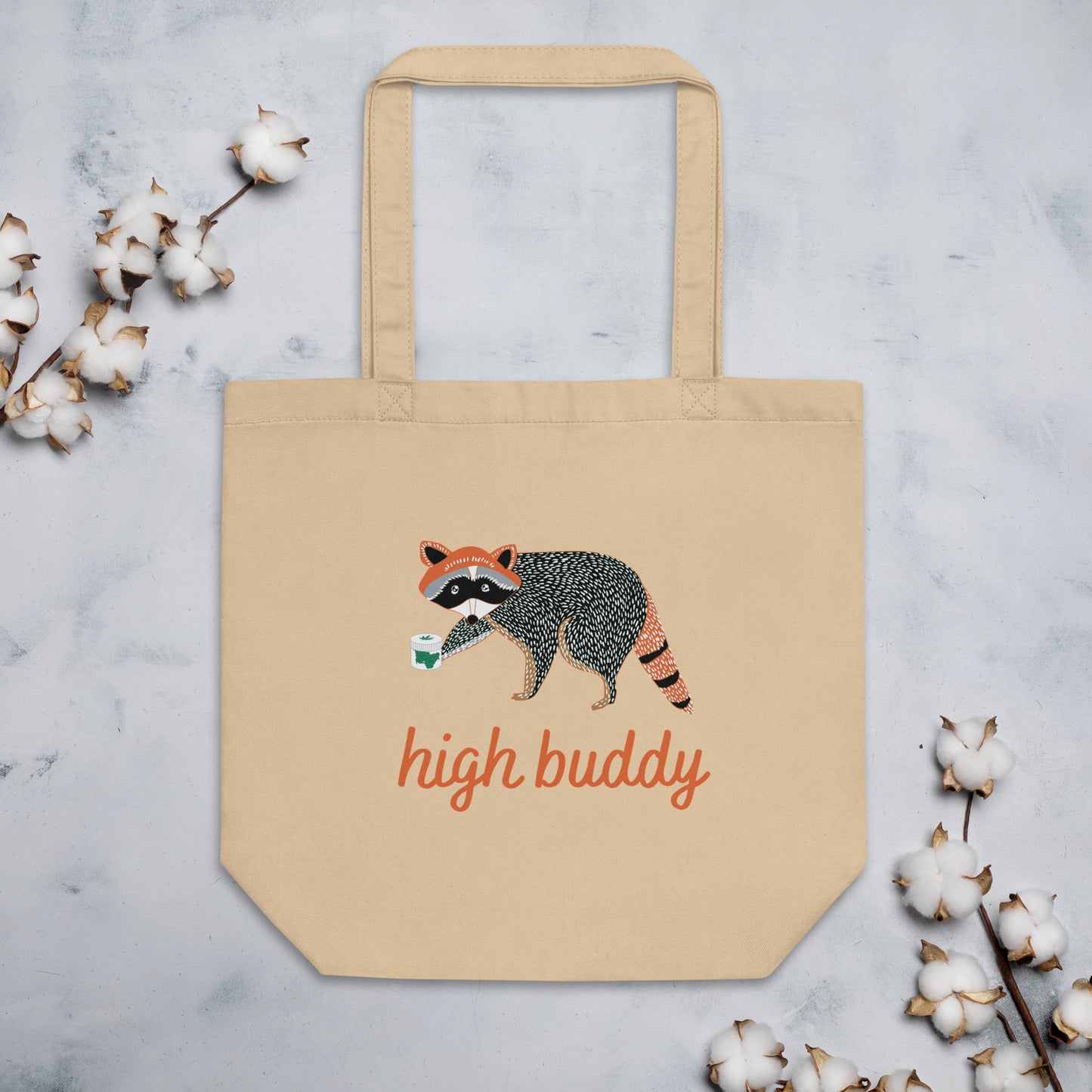 Raccoon Weed Thief Tote