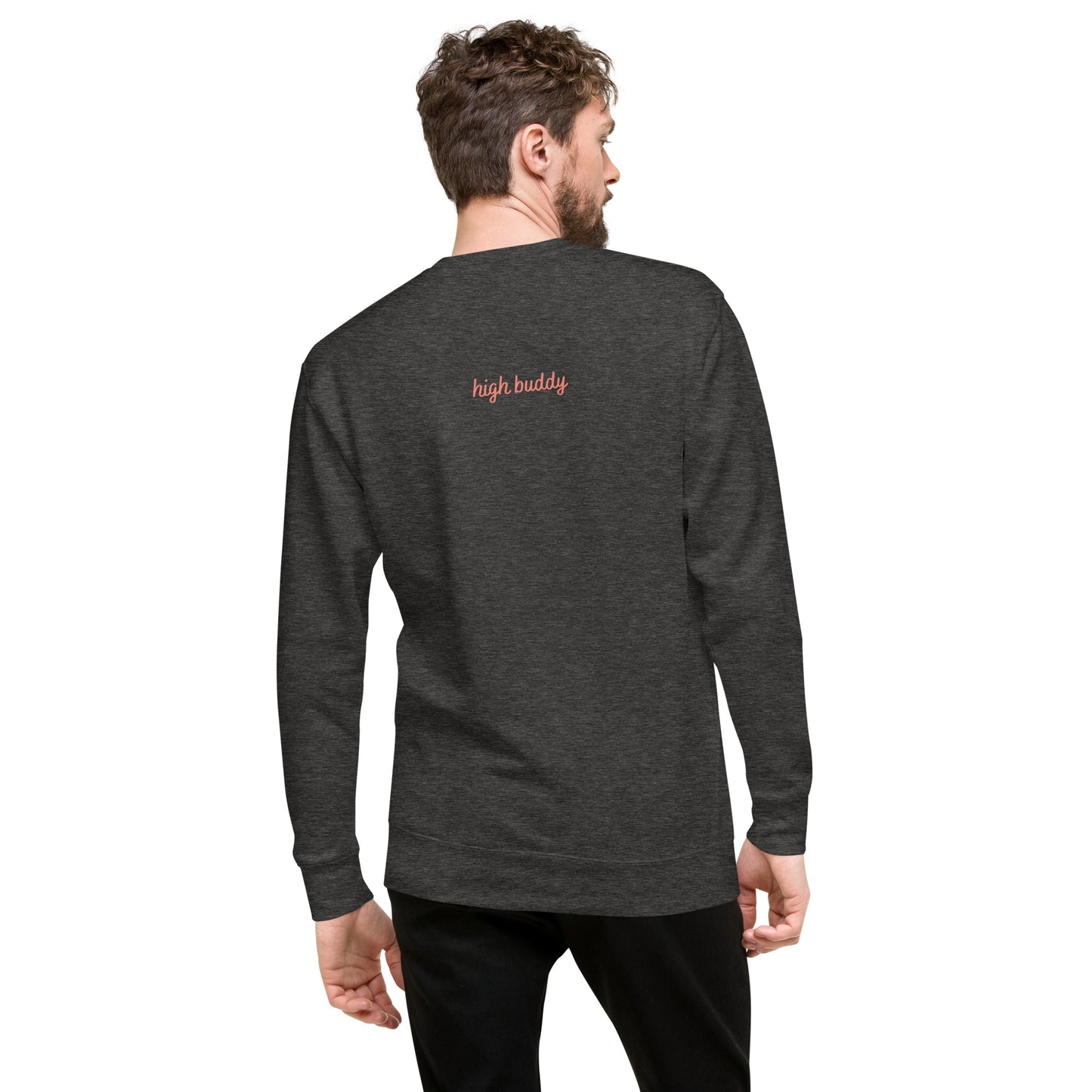 Raccoon Weed Thief Crewneck Sweatshirt