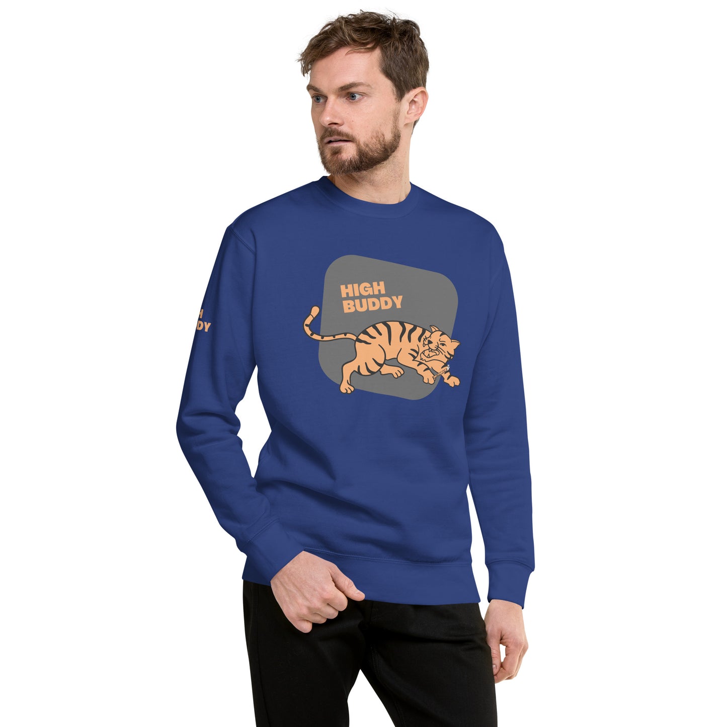 Tiger Blunt Crewneck Sweatshirt