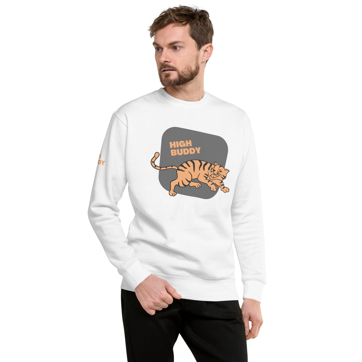 Tiger Blunt Crewneck Sweatshirt