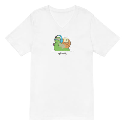 Vape Snail V-Neck Tee