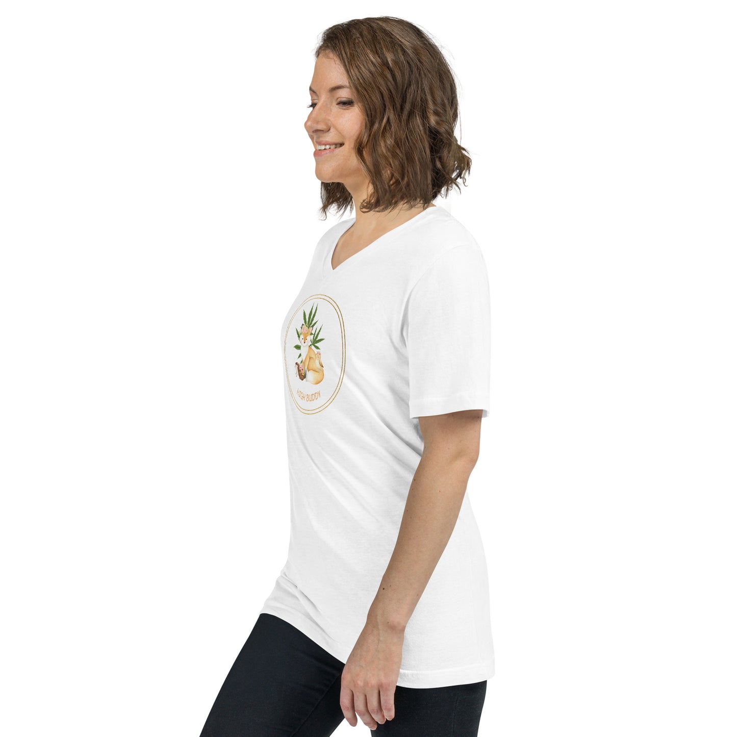 Forest Friends V-Neck Tee