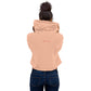 Raccoon Weed Thief Crop Hoodie