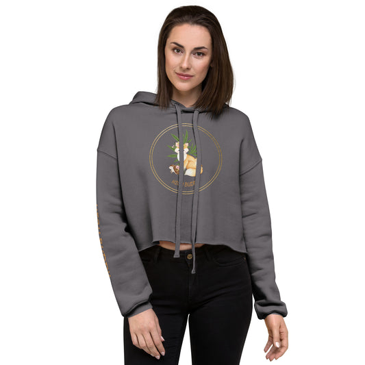 Forest Friends Crop Hoodie