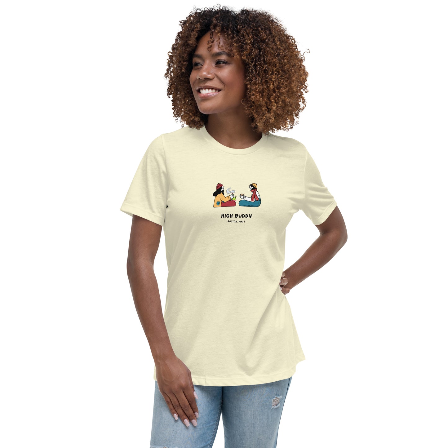 Friends With Buddies Women's Short Sleeve Tee