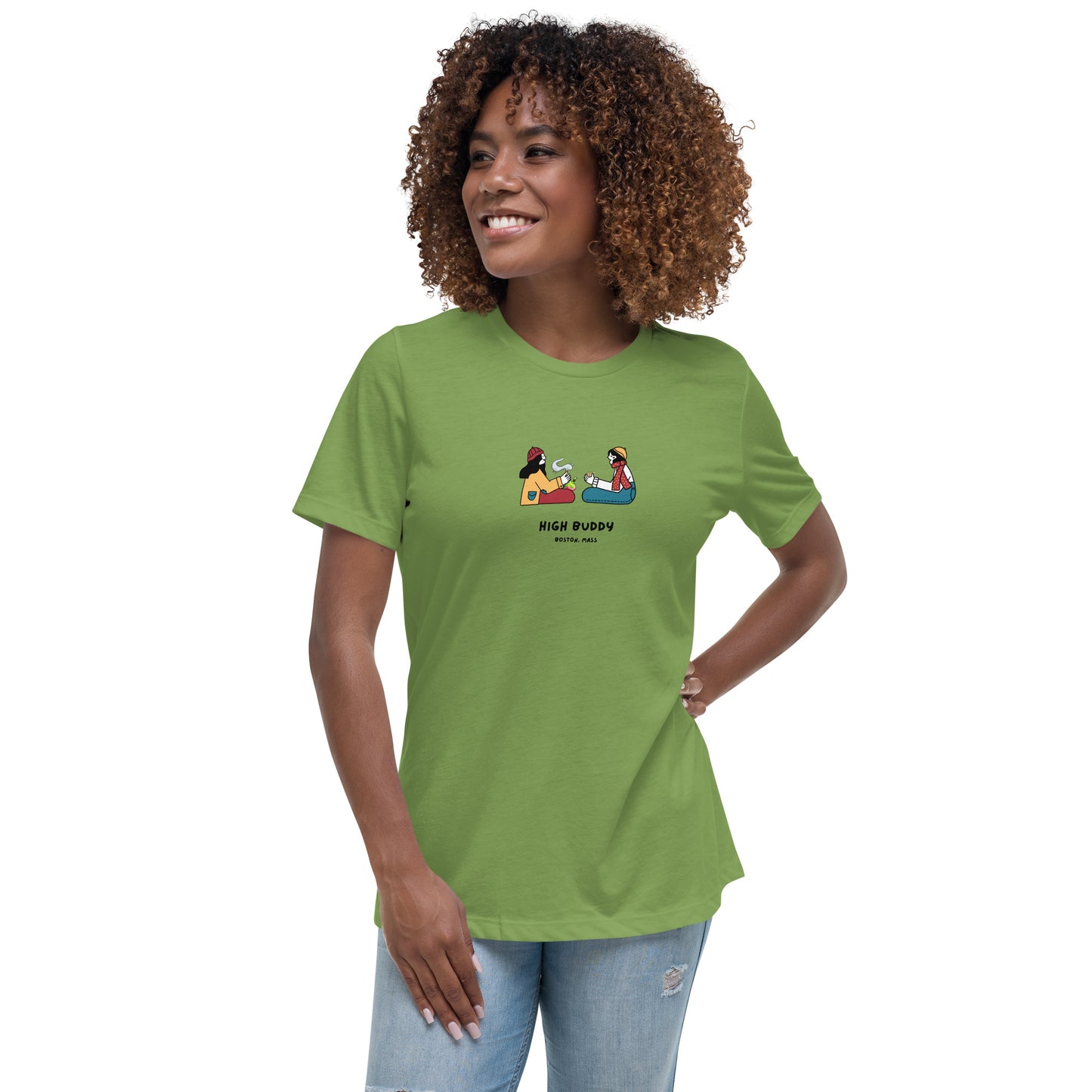 Friends With Buddies Women's Short Sleeve Tee