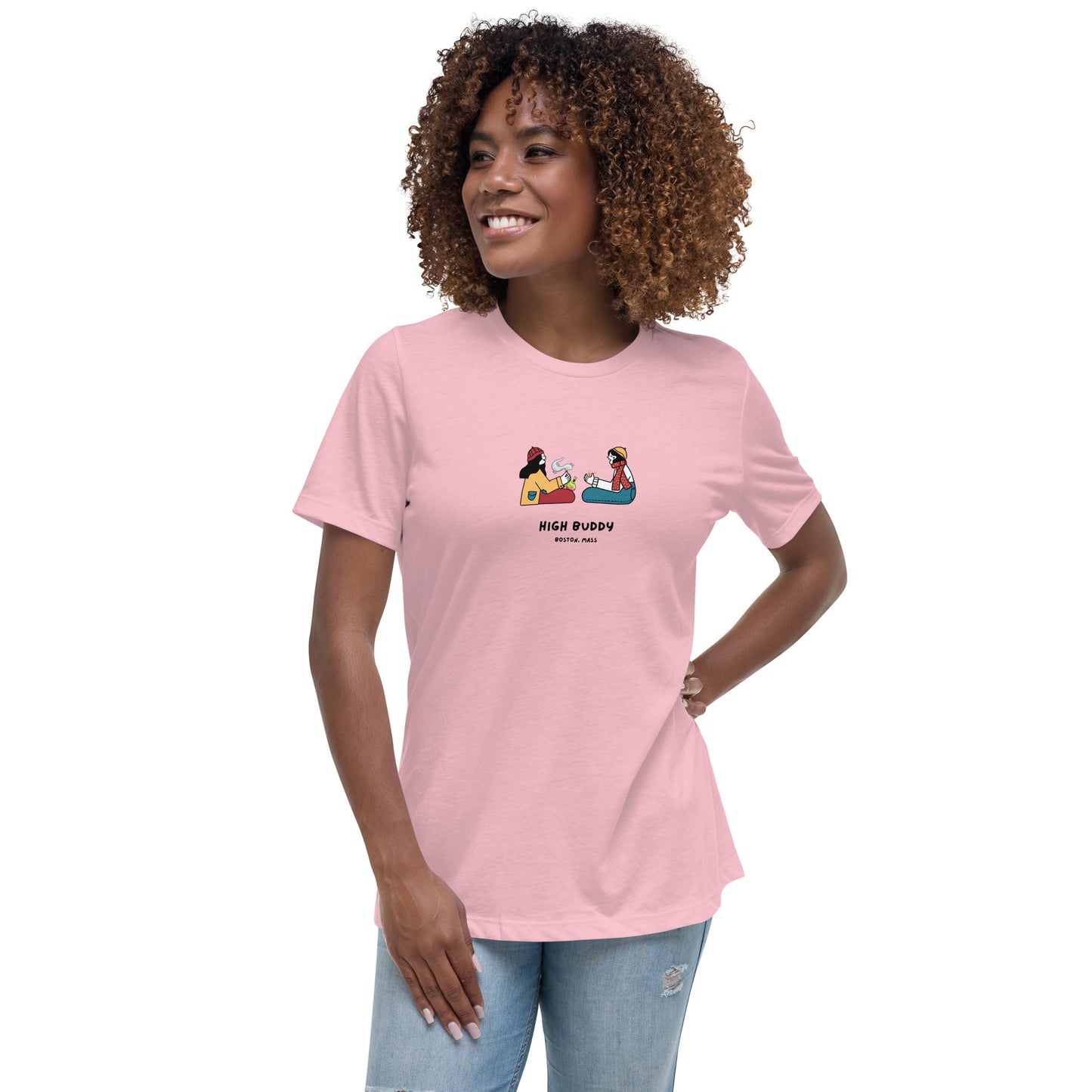 Friends With Buddies Women's Short Sleeve Tee