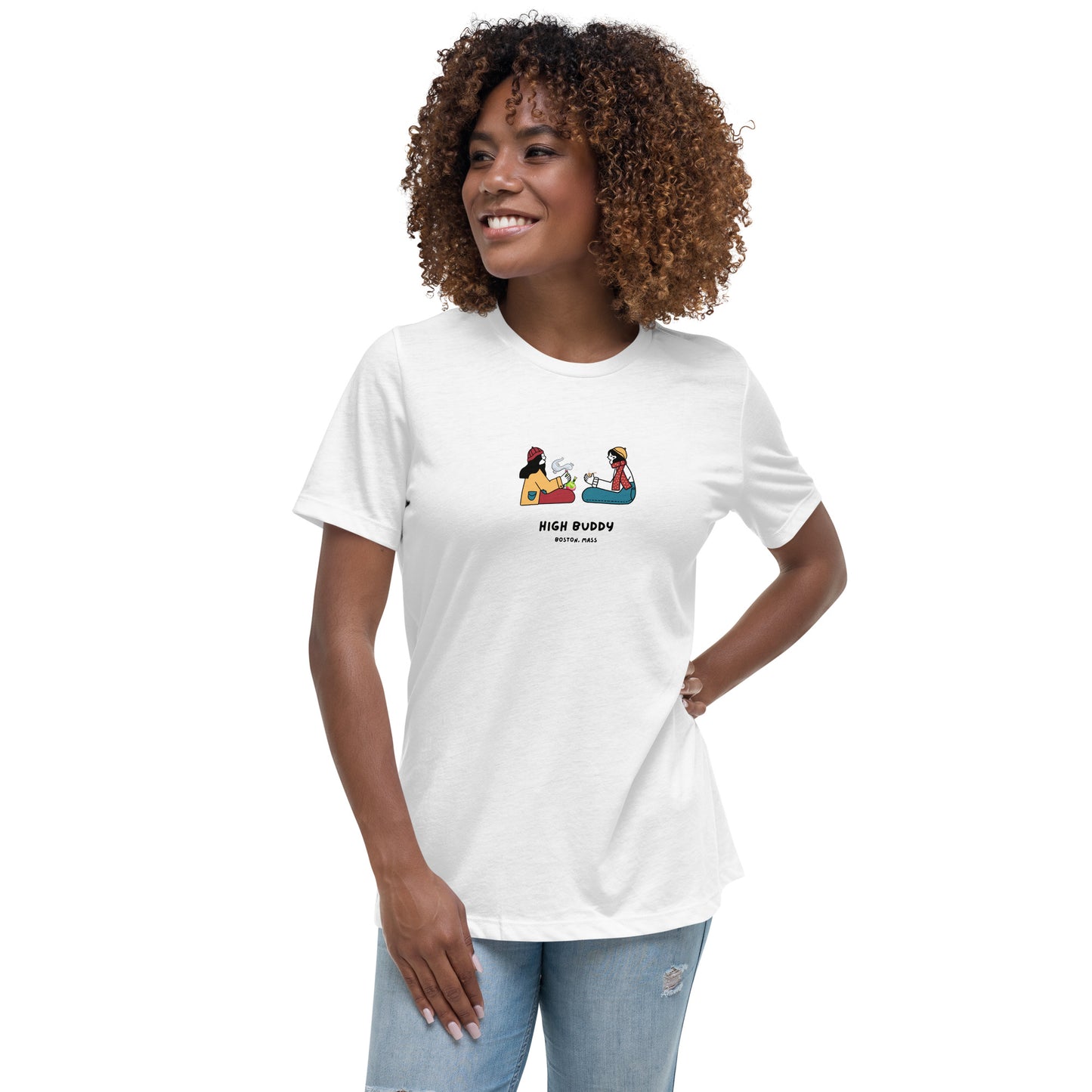 Friends With Buddies Women's Short Sleeve Tee