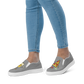 Pizza, Beer, & Drugs Women's Canvas Slip-On Shoes